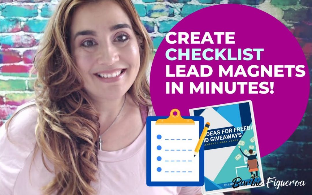 How to Create a Checklist *Lead Magnet* with SQRIBBLE Ebook Creator Software Uploading a WORD DOC