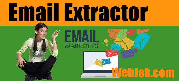 extract and collect keyword targeted emails using search engine